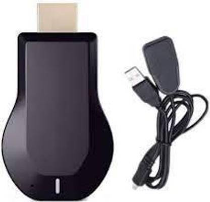 4uonly Anykast Wireless WiFi Display Adapter, 1080PHFO6 Media Device (Black)nmj17 Media Streaming Device