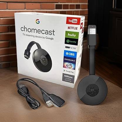GUGGU H38_Chromecast Wireless Media Streaming: Chrome Cast HDMI Dongle Media Streaming Device