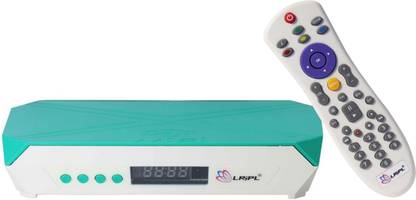 LRIPL HD MPEG-4 DD Free Set Top Box | USB & HDMI Port | Wifi Enabled, DLNA & YouTube Media Streaming Device