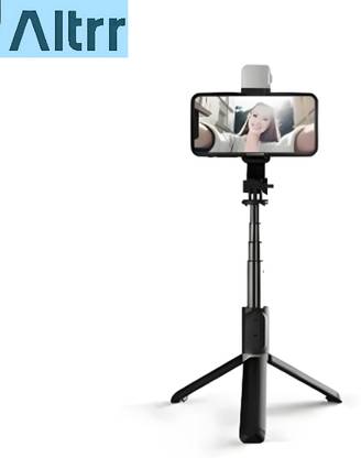 ALTRR Adjustable Selfie Stick, Tripod, and Smartphone Stand Bluetooth Selfie Stick
