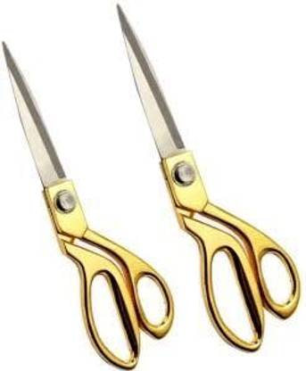 DBTraders Golden Sissor / 11 inch Sissors / Tailoring Sissors /School and Office Supplies/ Scissors