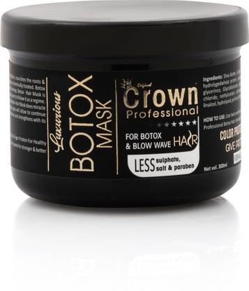 Original crown Hair Mask for Bouncy, Voluminous Locks - Boosts Strength and Volume