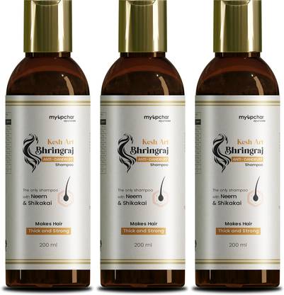 myupchar ayurveda Kesh Art Anti-Dandruff Shampoo|| Pack of 3