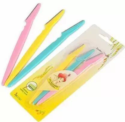 vnz Eyebrow Razor For Women Hair Remover Girls Ladies Facial Bikini Trimmer Set, Women