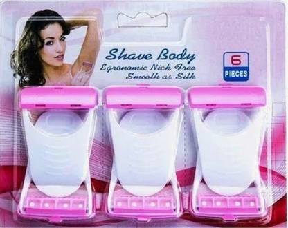 Ankev Women's Razor Blade Hair Removal Disposable Blades Safty Stainless Blade, Women