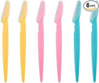 HBS Eyebrow Shaper Manual Razor Facial Hair Remover,Neck,Upper Lips -Eyebrow Razor 6, Women