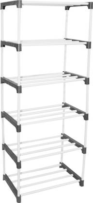 RAWZZ Open Book Shelf Made of Plastic & metal Plastic Open Book Shelf