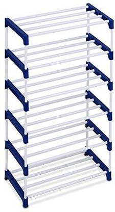 RKE HAVY plastic pipe shoe rack home or 6 Layer Rack organizing Metal Collapsible Shoe Stand