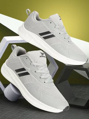 BLACKTOWN Jummar Runner M Running Shoes For Men (Grey) Running Shoes For Men