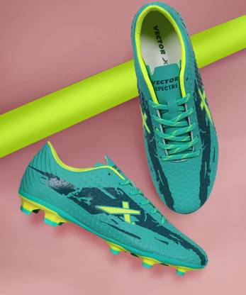 VECTOR X Spectre 2.0 3D Engraved Textured TPU Sole|Synthetic leather Fully Embossed Football Shoes For Men
