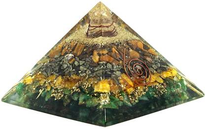 BHAGYA G Money Magnet Pyramid for Vastu Money Wealth Good Luck and Prosperity Decorative Showpiece  -  5 cm