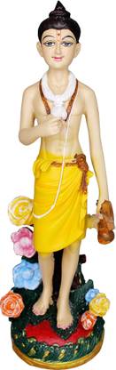 vinayakmoorti Marble Neelkanth/Nilkanth Varni Murti/Statue/Idol for Home Temple Puja Decorative Showpiece  -  31 cm