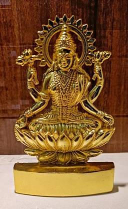 Rci Handicrafts Shri Laxmi Idol for Puja Laxmi Murti for diwali puja Diwali Puja murti RC006 Decorative Showpiece  -  11 cm