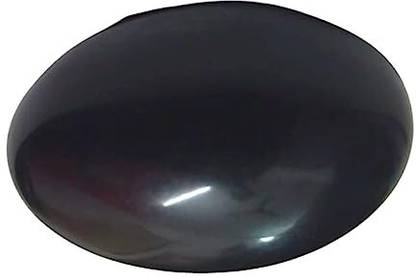 Khushi Traders saligram shila god Vishnu of shaligram/Black Under of tulsi MATA Tree Decorative Showpiece  -  4 cm