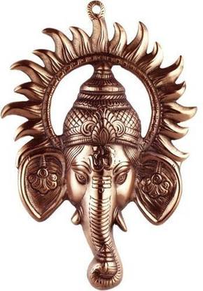 XTYLE ganesh ji showpiece ganpati wall hanging for wall decoration Decorative Showpiece  -  30 cm