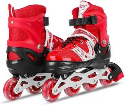 viel spiel High quality Skating in-line have different size with PU LED wheel Shoe Skates - Size 6-9 UK