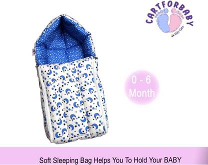 Cart For Baby New Born Baby Sleeping Bag Comfortable & Easy To Carry Your Baby Anywhere Sleeping Bag