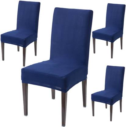 ON GATE Dining Table Chair Cover 4 Seater Elastic Slipcovers Seat Protector Elastic Stretchable Seat Cover for Chairs Washable Slipcover Protector Sofa Fabric