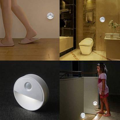 SYARA ANJ_294Wireless Motion Sensor Led Wall Night Light With Usb Charging Stick Lamp Motion Sensor Light