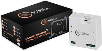 Howell WiFi 4 Node Smart Switch Home Automation Switch Works With Google & Siri Smart Switch