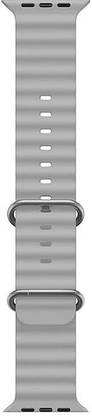Wrapo 42/44/45/49MM Smooth Soft Silicon sport Belt for Series Ultra/8/7/6/5 Smart Watch Strap