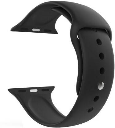 Kirru Soft Silicone Sport Strap Band for iWatch 42mm/44mm Smart Watch Strap