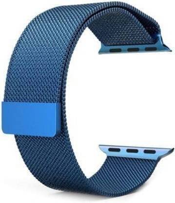 itup 10C 44mm Stainless Steel Magnetic Belt Metal Mesh Quick Release Band Strap Smart Watch Strap