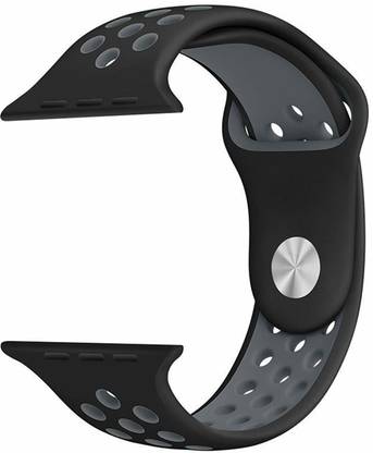 Viraan Sports Band Soft Silicone Sport Wristband Compatible with Apple Watch iWatch Bands 42mm 44mm Soft Silicone Strap Wristbands for Apple Watch Series 6/5/4/3/2/1/SE Smart Watch Strap