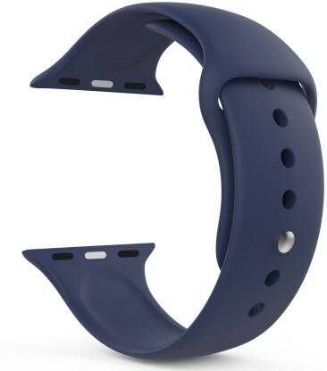 Kirru Soft Silicone Sport Strap Band for iWatch 42mm/44mm Smart Watch Strap