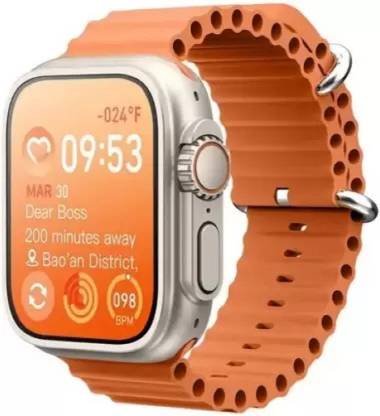 FRONY SDV_656A_T800 ULTRA BIG DISPLAY SMARTWATCH WITH BT CALLING & WIRELESS CHARGE Smartwatch