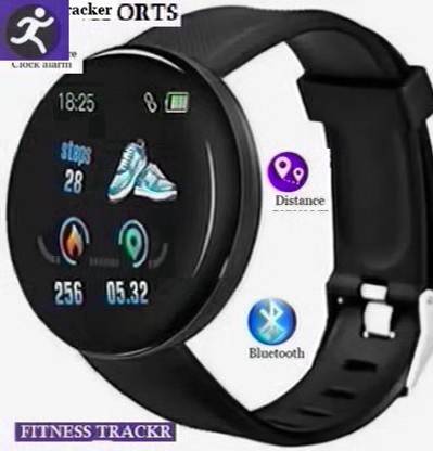 Actariat PA1038 D18_ADVANCE SLEEP TRACKER STEP COUNT SMART WATCH BLACK(PACK OF 1) Smartwatch