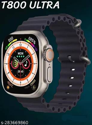 IMMUTABLE T800 Ultra Bluetooth Calling Smart Watch Black edcew15 Smartwatch