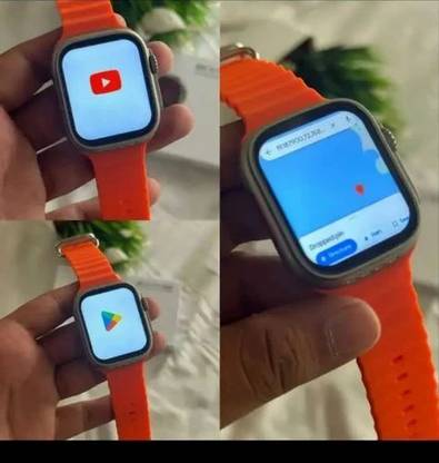 Veritas Enterprises T900 Ultra SmartWatch With BT Calling and Answer Full Touch Fitness 5G Smartwatch