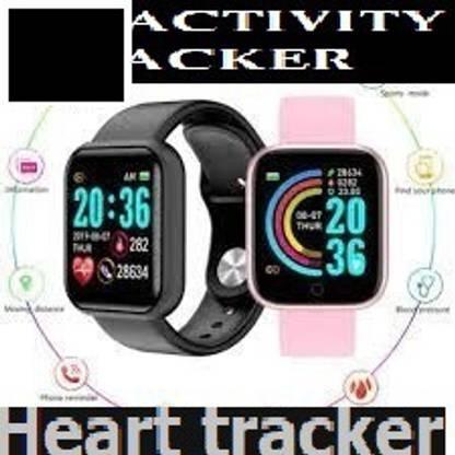 Bymaya S2908 D20_MAXHEART RATE BLUETOOTH SMART WATCH BLACK(PACK OF 1) Smartwatch