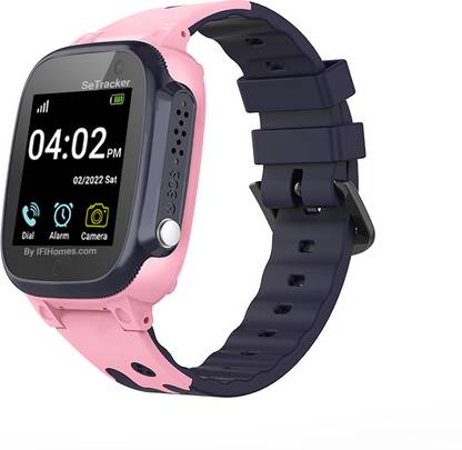 connect2kidz SeTracker SETLBS02 Touch Screen Kids Safe 2-Way Voice Calling Watch Phone - Pink Smartwatch