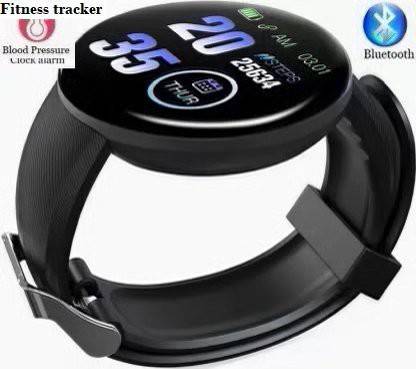 Bymaya PA258 D18_ADVANCE SLEEP TRACKER STEP COUNT SMART WATCH BLACK(PACK OF 1) Smartwatch