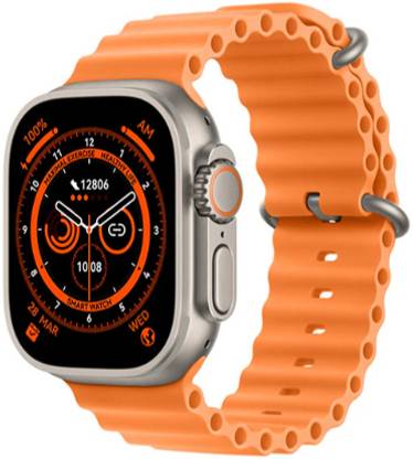 YAROH NMM_486A_T800 ULTRA SERIES 8 SMARTWATCH WITH WIRELESS CHARGING FOR BOY & GIRLS Smartwatch