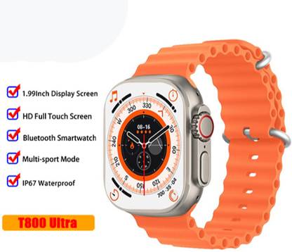 FRONY SX_917A_T800 ULTRA SMARTWATCH FOR MEN WOMEN BLUETOOTH WIRELESS CHARGE HD SCREEN Smartwatch