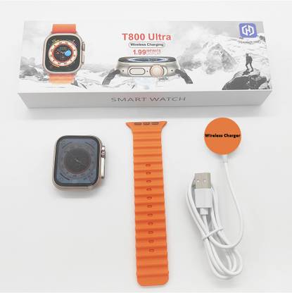 YAROH NMM_481A_T800 ULTRA SERIES 8 SMARTWATCH WITH WIRELESS CHARGING FOR BOY & GIRLS Smartwatch