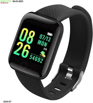 SAWARDE S1738 ID116- MAX HEART RATE BLUETOOTH SMART WATCHBLACK(PACK OF 1) Smartwatch