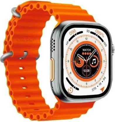 jozzby WK8 Ultra Full HD 2.05 Display, Heart Rate, Sleep Tracker, Waterproof, Luxury Smartwatch