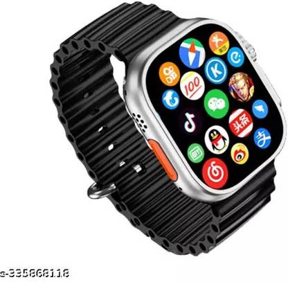 ENMORA T800 Ultra Bluetooth Calling Smart Watch Black sdc15 Smartwatch