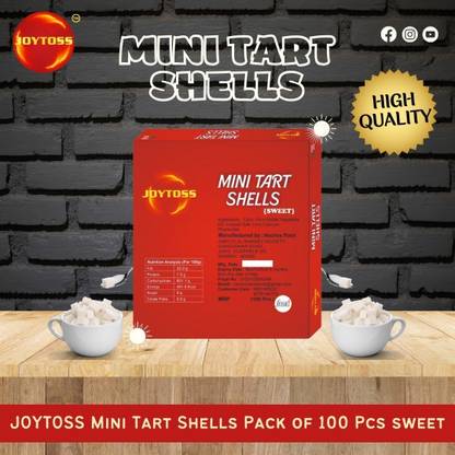 JOYTOSS Mini Tart Shells Sweet - 1 X 100 Pcs