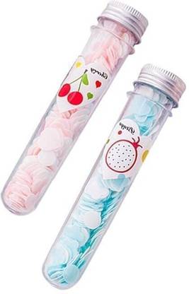 eiliaz Paper Soap in a Plastic Box Clean Soft Bath For Travel (Pack of 2)