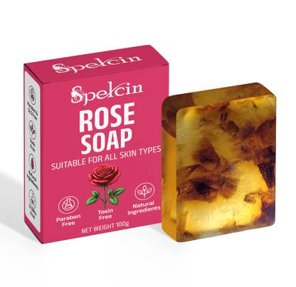 Spelcin Rose Soap Fresh Ayurvedic and Handmade