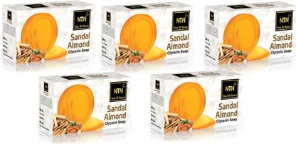 Near to Nature Glycerin Shop (Sandal Almond) Pack of 5