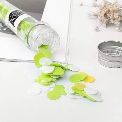 Hudabird Flower Design Paper Tube Shape Bottle 2 IN PACK
