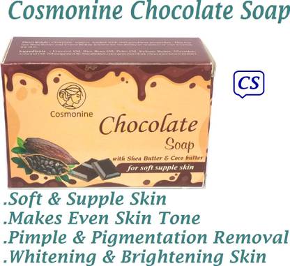 Cosmonine Chocolate Soap For Brightening & Glowing Skin