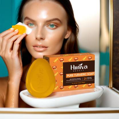 Hiniva Beauty Turmeric soap for glowing and brighter skin TS 521.19