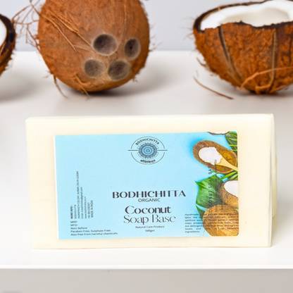 Bodhichitta Coconut Milk Soap Base Melt & Pour 100% Pure & Natural Soap Base 500g